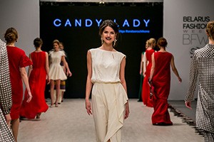 Показ коллекции бренда CANDY LADY на Белорусской неделе моды