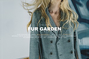 Коллекция FUR GARDEN осень 2016, ткани: шелка, кашемиры шерсти